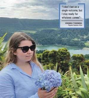 Patience and discipline beat enthusiasm; Ukrainian Veronika Tikhonova's strategy for safe investments